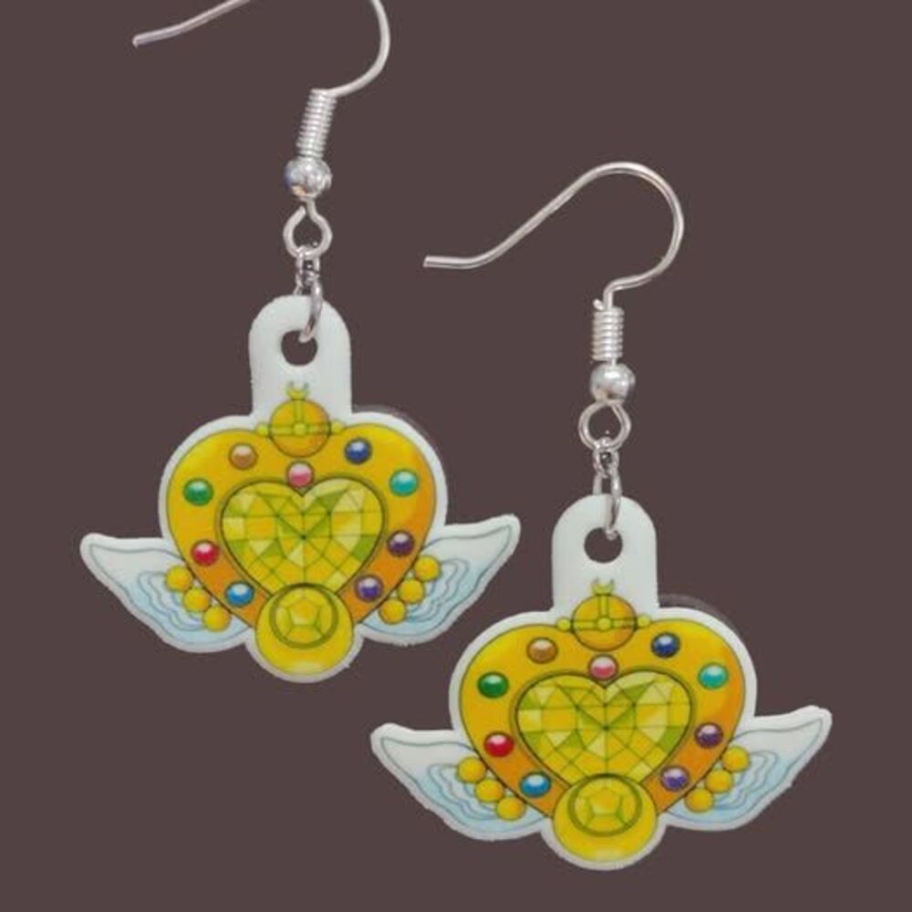 Sailor Moon Earrings-Posts-Gold